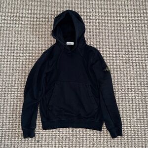 Stone Island Black Hoodie Size Large